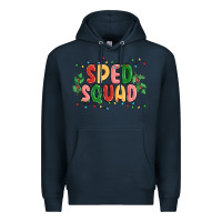 Navy sped squad Premium Hoodie - MaliasSmallBusiness