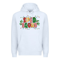 White sped squad Premium Hoodie - MaliasSmallBusiness