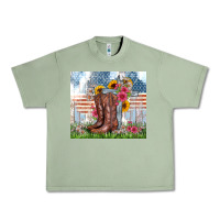 Oil Green christian western Urban Heavy Tee - Zillion Design Studio