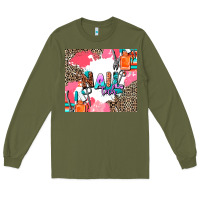 Army Green nail tech Long Sleeve Tee - AdoDesignShop