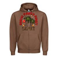 Chestnut sunrise sunburn sunnset repeat Zipper Hoodie - CowhideDigitalArt