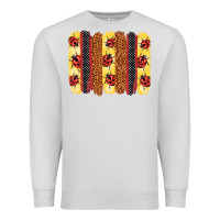 Dove Grey ladybug  brushstrokes Premium Sweatshirt - BarkalooDesign