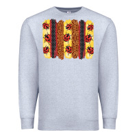 Heather Grey ladybug  brushstrokes Premium Sweatshirt - BarkalooDesign