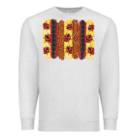 Oatmeal Heather ladybug  brushstrokes Premium Sweatshirt - BarkalooDesign