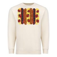 Sandshell ladybug  brushstrokes Premium Sweatshirt - BarkalooDesign