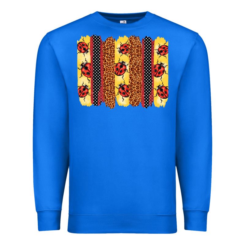 Ladybug  Brushstrokes Premium Sweatshirt by BarkalooDesign | Teevron