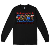 Black it's the guts and it's the glory a hundred stripes Long Sleeve Tee - Zillion Design Studio