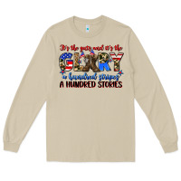 Mushroom it's the guts and it's the glory a hundred stripes Long Sleeve Tee - Zillion Design Studio