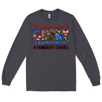Smoke it's the guts and it's the glory a hundred stripes Long Sleeve Tee - Zillion Design Studio