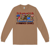 Toasted Coconut it's the guts and it's the glory a hundred stripes Long Sleeve Tee - Zillion Design Studio
