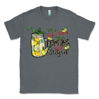 Charcoal Heather when life gives you lemons add sugar Classic Tee - SublimationCraftShop