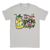 Moon Dust when life gives you lemons add sugar Classic Tee - SublimationCraftShop