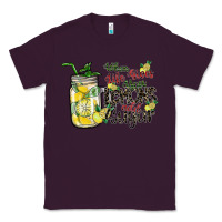 Plum when life gives you lemons add sugar Classic Tee - SublimationCraftShop