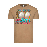 Vintage Coffee i just served 100 days of school volleyball Vintage Tee - Zillion Design Studio