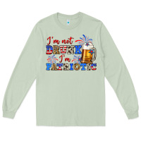 Matcha i'm not drunk i'm patriotic zillion Long Sleeve Tee - Zillion Design Studio