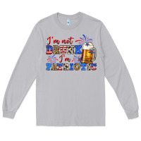 Moon Dust i'm not drunk i'm patriotic zillion Long Sleeve Tee - Zillion Design Studio
