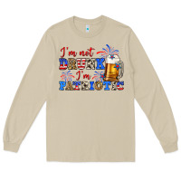 Mushroom i'm not drunk i'm patriotic zillion Long Sleeve Tee - Zillion Design Studio
