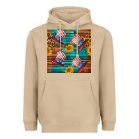 Mushroom celebrity hat with leopard Heavyweight Hoodie - BundleAndBundleShop