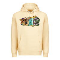 Pina Colada one baby cow Premium Hoodie - NancyCooperArtShop