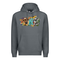 Rock one baby cow Premium Hoodie - NancyCooperArtShop