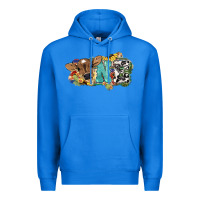 True Royal one baby cow Premium Hoodie - NancyCooperArtShop