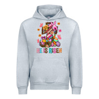 Heather Grey He Is Risen Easter Urban Hoodie - BundleAndBundleShop