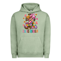 Pigment Oil Green He Is Risen Easter Urban Hoodie - BundleAndBundleShop