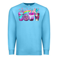 Ocean Blue unicorn coffee Premium Sweatshirt - Jasminsmagicworld