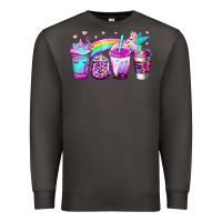 Smoke unicorn coffee Premium Sweatshirt - Jasminsmagicworld