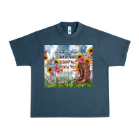 Midnight Navy christian western american made country raised Urban Heavy Tee - Zillion Design Studio