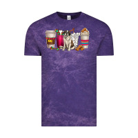 Cloud Purple st. bernard dog coffee cups Vintage Tee - texasbilliewilder