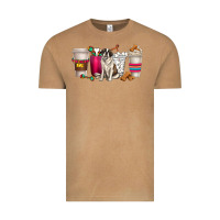 Vintage Camel st. bernard dog coffee cups Vintage Tee - texasbilliewilder