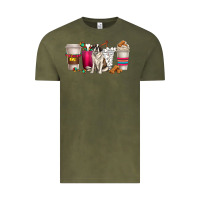 Vintage Olive st. bernard dog coffee cups Vintage Tee - texasbilliewilder