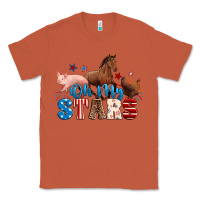 Copper Horse pig chicken with oh my stars Classic Tee - Neo Western