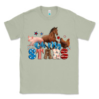 Matcha Horse pig chicken with oh my stars Classic Tee - Neo Western