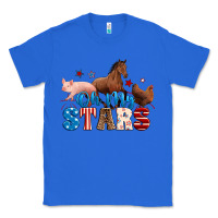 True Royal Horse pig chicken with oh my stars Classic Tee - Neo Western