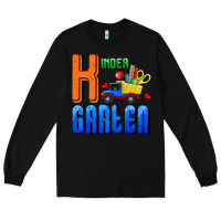 Black kindergarten Long Sleeve Tee - RanaPortraitStore