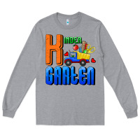 Heather Grey kindergarten Long Sleeve Tee - RanaPortraitStore