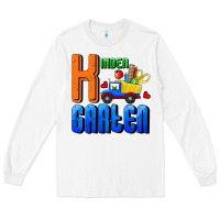 White kindergarten Long Sleeve Tee - RanaPortraitStore