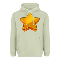 Matcha 3d golden stars Heavyweight Hoodie - AdoDesignShop