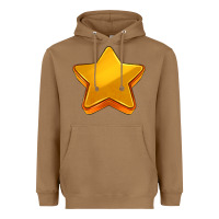 Toasted Coconut 3d golden stars Heavyweight Hoodie - AdoDesignShop