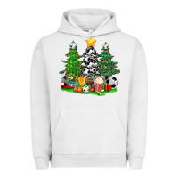 Pigment Lunar Rock Christmas With Soccer Trees Urban Hoodie - BundleAndBundleShop