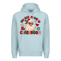 Blue Mist rockin around the classroom Premium Hoodie - MaliasSmallBusiness
