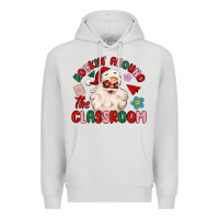 Dove Grey rockin around the classroom Premium Hoodie - MaliasSmallBusiness