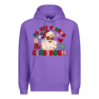 Purple rockin around the classroom Premium Hoodie - MaliasSmallBusiness