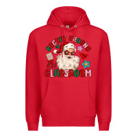 Red rockin around the classroom Premium Hoodie - MaliasSmallBusiness