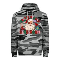 Slate Camo rockin around the classroom Premium Hoodie - MaliasSmallBusiness