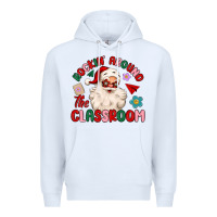 White rockin around the classroom Premium Hoodie - MaliasSmallBusiness