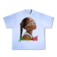 Grape Ice juneteenth black woman Urban Heavy Tee - texasbilliewilder