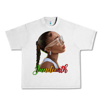 Lunar Rock juneteenth black woman Urban Heavy Tee - texasbilliewilder